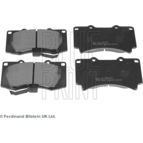 Kit de plaquettes de frein, frein à disque Blue Print ADA104221 HUMMER 15240794