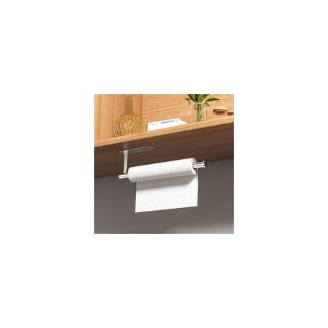 Porte-sopalin en acier inoxydable – Auto-adhésif ou à percer, pour cuisine et salle de bain (1/5)