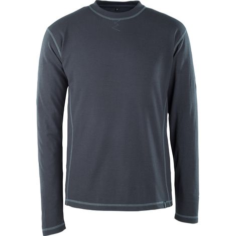 Mascot T-Shirt MURI MULTISAFE langarm 50119 Gr. XL schwarzblau (1/4)