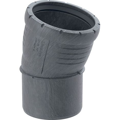 Geberit Silent Pro Bogen 393420141 DN 90, 15°, hochschalldämmend (1/5)