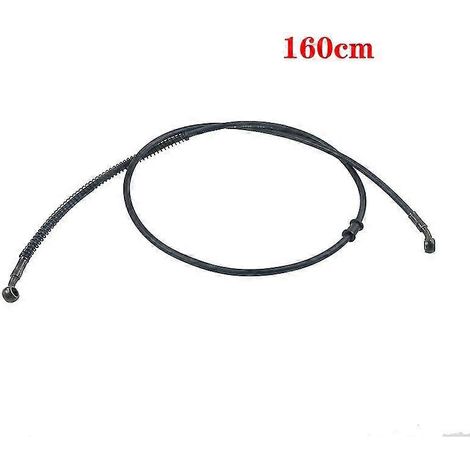 Maître-cylindre de frein avant pour moto, levier de frein hydraulique, flexible de frein, étriers de frein pour moto tout-terrain, quad, karting - Flexible de 160 cm (1/5)