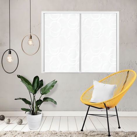 Paire de brise bise 60x90 cm CIRCLE, par Soleil d'Ocre
