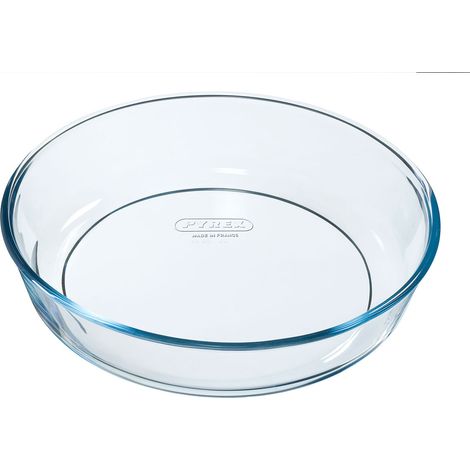Bandeja Vidrio Horno Pyrex Redondo - 25 Cm