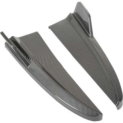 1 Paar Heckstoßstangenlippe Diffusor Heckseitensplitter Ersatz für C-Klasse W205 C43 AMG-Line 2015-2021 Carbonfaser-Optik (1/5)
