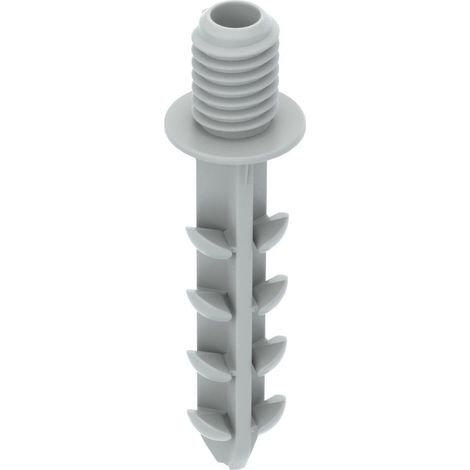 OBO Bettermann Cheville à frapper avec filetage M6 39,0x10,0x10,0 polyamide, 2351673
