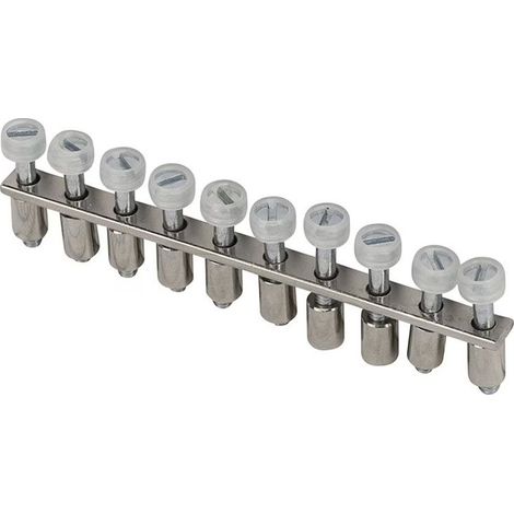 Barette de jonction sécable 10 voies pour borne à vis 4 mm2 - IMO (1/2)