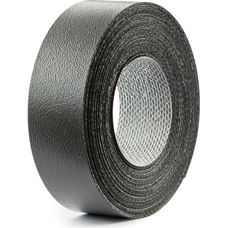 1x Bande de Chant Thermocollant 21mm x 5m Epaisseur 0,50mm Mélaminé Facile à Appliquer Bricolage Étagère Meuble Panneau Bois Durable, basalte (1/4)