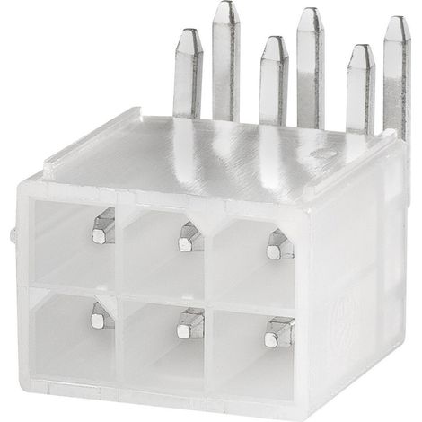 TE Connectivity Stiftleiste (Standard) VAL-U-LOK Polzahl Gesamt 18 Rastermaß: 4.20 mm 1-1586041-8 1