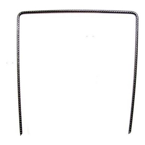 Lot de 50 Agrafes métalliques 20cm x 20cm pour films paillage (1/3)