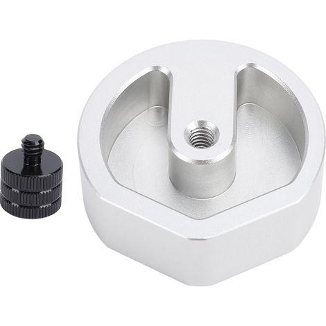 Ortviai Support de Trépied en Alliage d’Aluminium pour Camping-Car, Remorque, Bateau – Argent