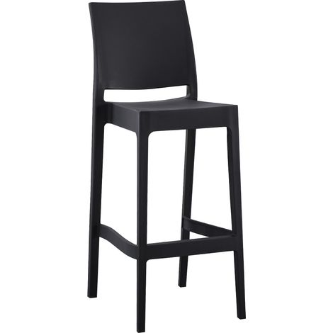 Barhocker Flamur schwarz