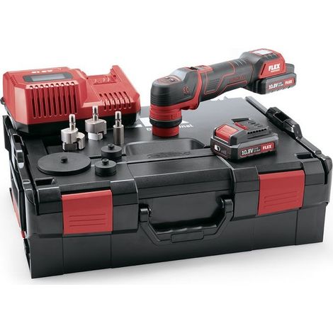Flex Battery Polierer PXE 80 10.8-EC / 2.5 Set