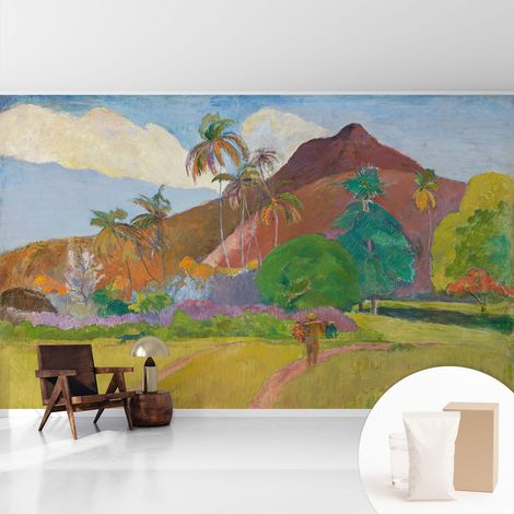 Newroom Tapete Dekorative Vliestapete mit Kleber Modern für Wohnzimmer Schlafzimmer Exotische Natur 416x254 cm (1/5)