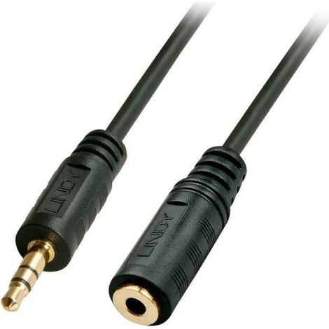 Rallonge Audio - Jack 3,5 Mm Mâle Vers Femelle - 10 M - PVC Blindé - Stéréo - 1 Pièce (1/3)