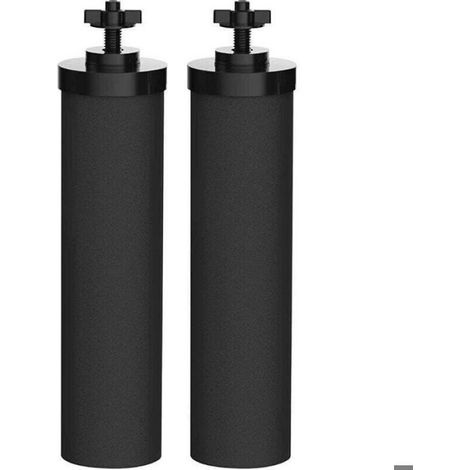 Filtres à eau - - Lot de 2 - NSF/ANSI 42&372 - Charbon actif sans BPA - Réduction contaminants 99,99% (1/4)