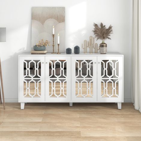 mobile contenitore 160x40x84 specchio elegante OKMYHOME (1/5)