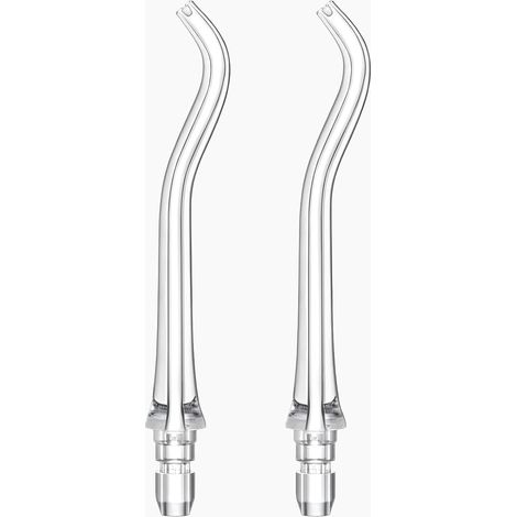 Buses de rechange à double jet pour hydropulseur C10/C30  2 embouts en forme de S, appareils dentaires, implants et soins des gencives (1/5)