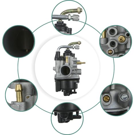The PHBN 12 carburetor is compatible with the BOOSTER 12MM PHVA Dellorto Aerox 50.--DTEKGAZ