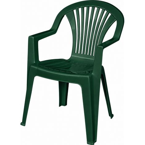 SEDIA LIDO cm. 57x58x82 h col. Verde