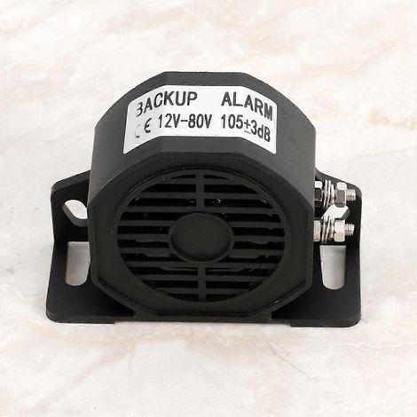 Bocina de marcha atrás súper potente de 110 dB para coche y camión, alarma sonora, altavoz de 12 V 15 W (1/5)