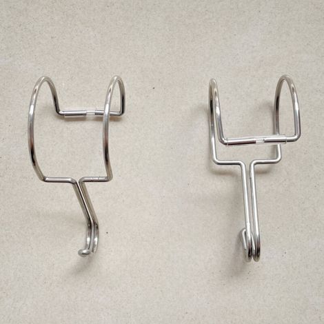 30 Stück S-Haken, Edelstahlhaken, geformte Metallhaken, Weihnachtsdekorationshaken, Partylichterhaken, für Küche, Badezimmer, Schlafzimmer und Büro (23-26 mm)