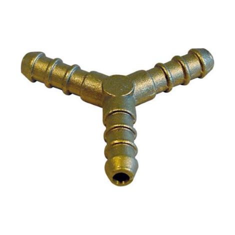 raccordo di giunzione a tre uscite in ottone per tubo gas gpl diametro 8 mm