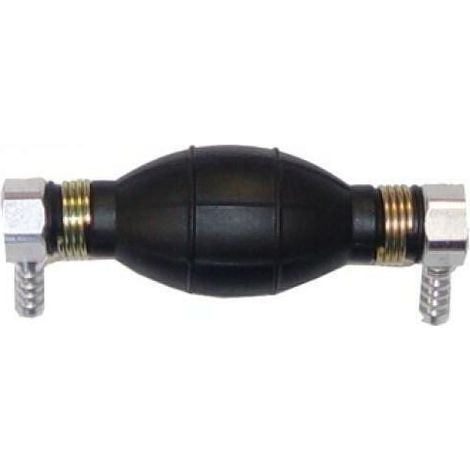 POIRE D'AMORCAGE DIAMETRE 8mm POMPE AMORCAGE DEUX COUDES (1/2)