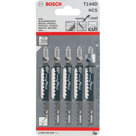 BOSCH-A 5 LAME T 144 D P/SEGHETTO ALTERNATIVO