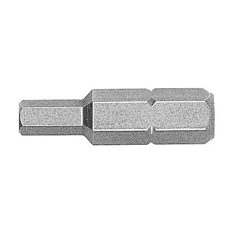 WITTE 27081 - Embout hexagonal guide STANDARD 1/4 court (2x25)
