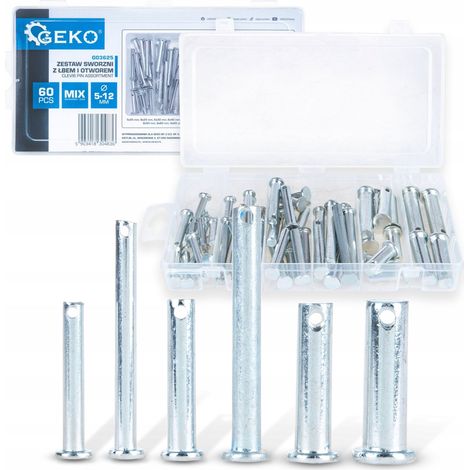 Set d'outils geko 60 pièces pistolet LVLP clé antidérapante (1/3)