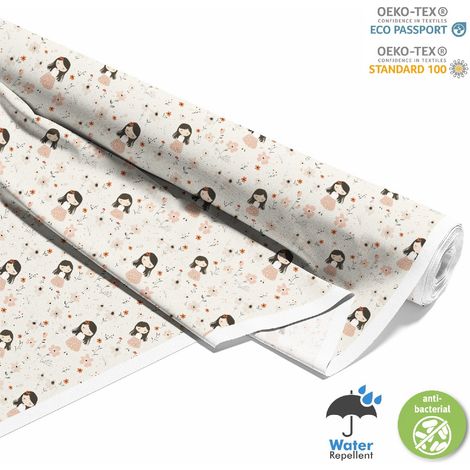 Dekorativer Outdoor-Stoff Oxford - Motif Femini DX10082 (1/5)