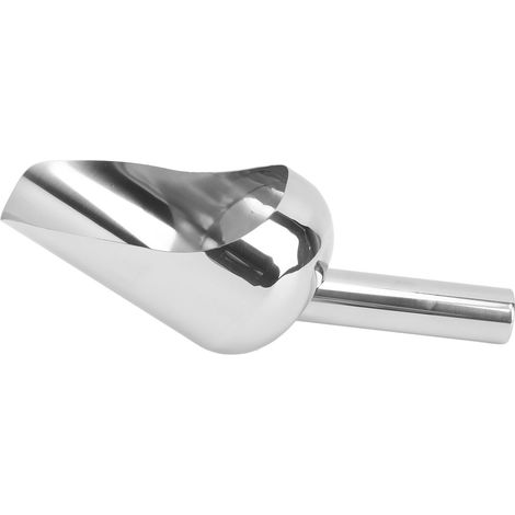 Pelle à glace en acier inoxydable, multifonctionnelle et de grande capacité, idéale pour la cuisine, les bars, les buffets, les fêtes et les mariages. (1/5)