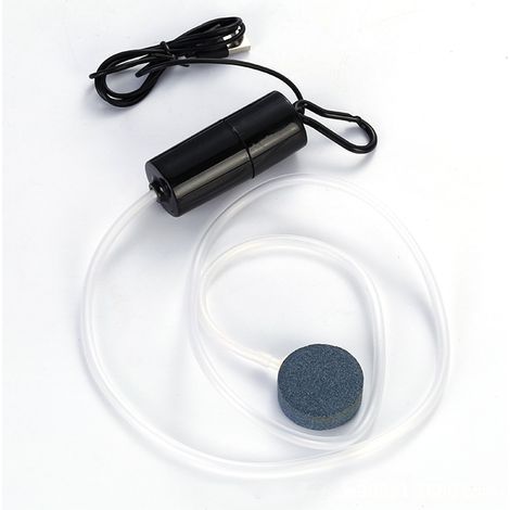 1 Pompe à oxygène, USB portable, ultra-silencieuse, format compact, pour aquarium et pêche (1/5)