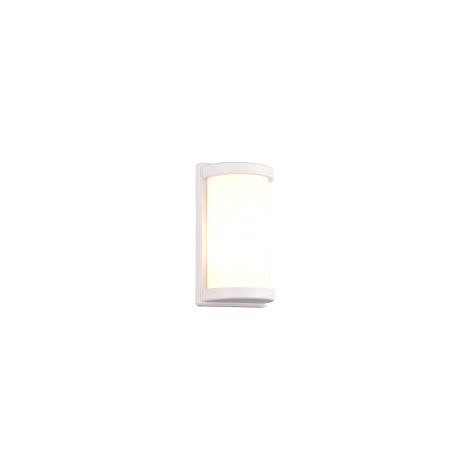 Trio Lighting Aplique de Pared Exterior PUELO Rectangular y Alargado Bombilla excl. E27 max. 10W Blanco