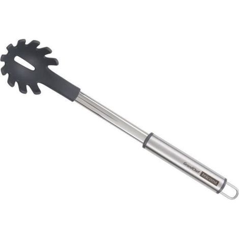 Cuillère à spaghetti Grand Chef en inox et nylon - Anti adhérant (1/4)