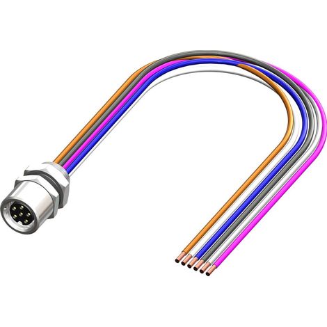 Câble d'actionneur RS PRO 6 conducteurs , M8 Femelle vers , 500mm ( Prix pour 1 )