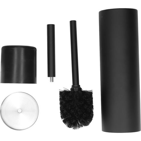 Brosse de Toilette en Acier Inoxydable - Poils Souples et Durable - Design Ergonomique et Gain de Place (1/5)