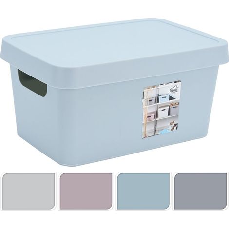 BOX PORTAOGGETTI 17X28X13CM COLORE ASSORTITO
