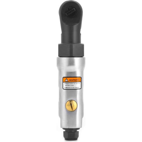 Pneumatischer Ratschenschlüssel mit geradem Schaft, Mini-Druckluftratschen, 1/4"-Gewindeanschluss, 1/4"-Vierkantkopf (1/5)