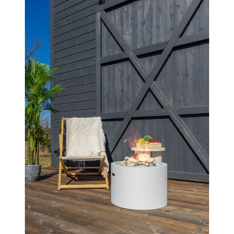 Bioethanol Standkamin Moon mit Edelstahlbrenner 1 l, Schwarz matt, 47,5 × 32,5 cm (1/4)