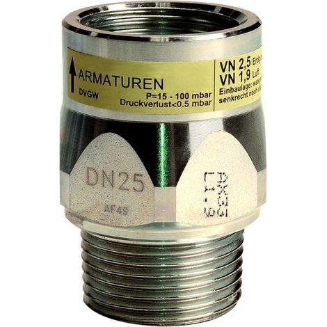 Détecteur de flux de gaz type K AG x IG DN 32, 10,0 m3/h (1/5)