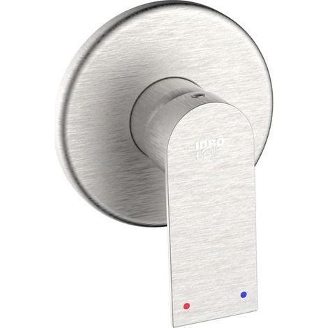 Miscelatore incasso doccia Sun Ø25 mm acciaio (1/2)