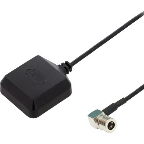 GPS-Antenne L1-Band mit Magnet, 3 m, QMA-RA-Anschluss
