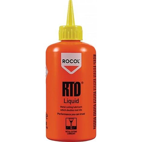 Lubricante de corte de metales RTD Liquid botella de 400g ROCOL (1/2)