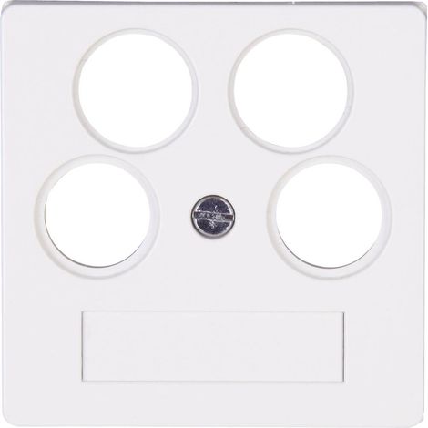 KOPP 491829003 PLAQUE DE COMMUTATION ET OBTURATEUR BLANC (1/2)