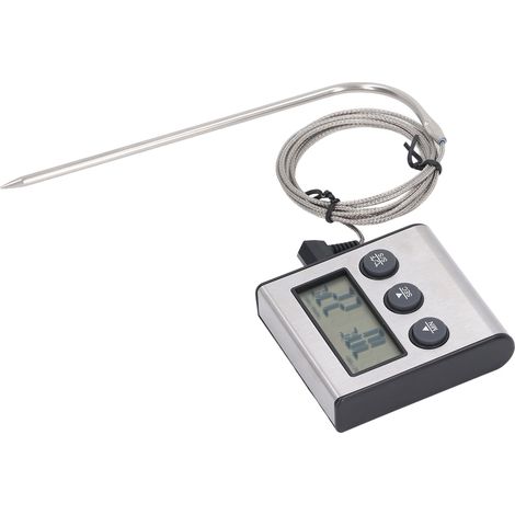 Thermomètre électronique SN015 avec minuterie et sonde (1/5)