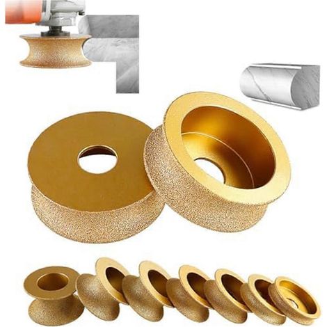 Meule diamantée Edge, meule diamantée manuelle à profil 3 pouces (20 mm) -- (1/5)