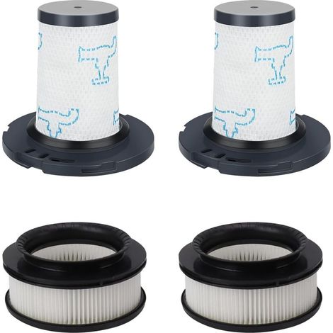 Filtre pour Rowenta X-Force Flex 11.60 12.6 14.60 15.60 Animal RH98xX RH99xx, 2 Filtres Pré-moteur + 2 Filtres Post-moteur ZR009007 ZR009008 (1/5)