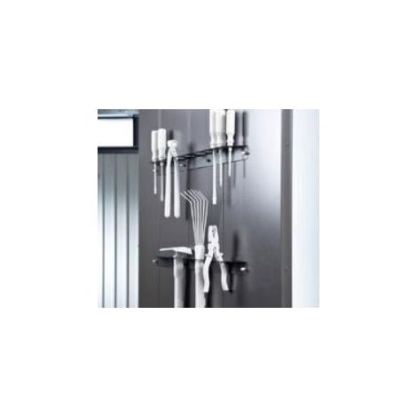 Werkzeughalter Tür AG,HL,Pan,2 silber-metallic, 51,5x5x3,5 cm