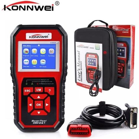 KONNWEI KW850 OBD2 Scanner Auto Diagnostic Scanner VAG Lecteur de Code De Voiture Effacer Erreurs Auto scanner outils (1/4)
